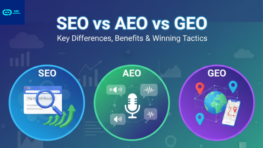 SEO vs AEO vs GEO
