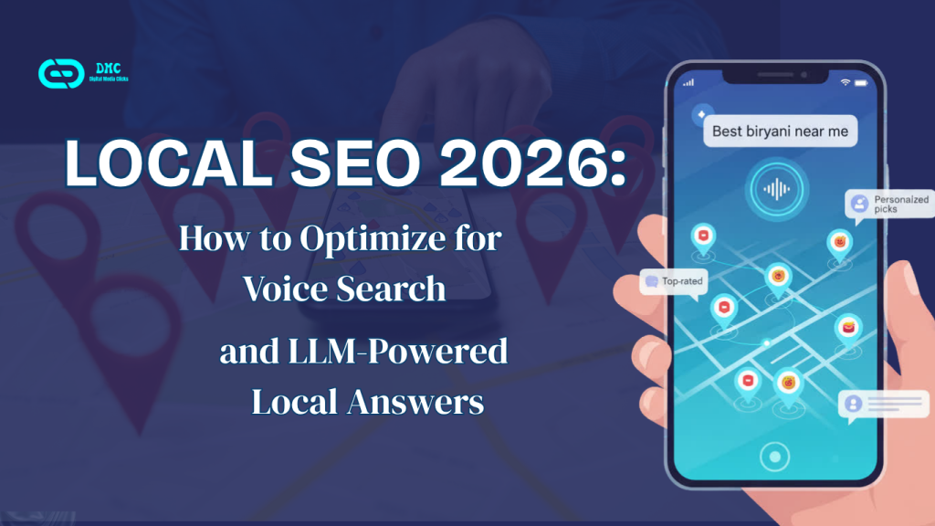 Local SEO 2026 voice search optimization concept